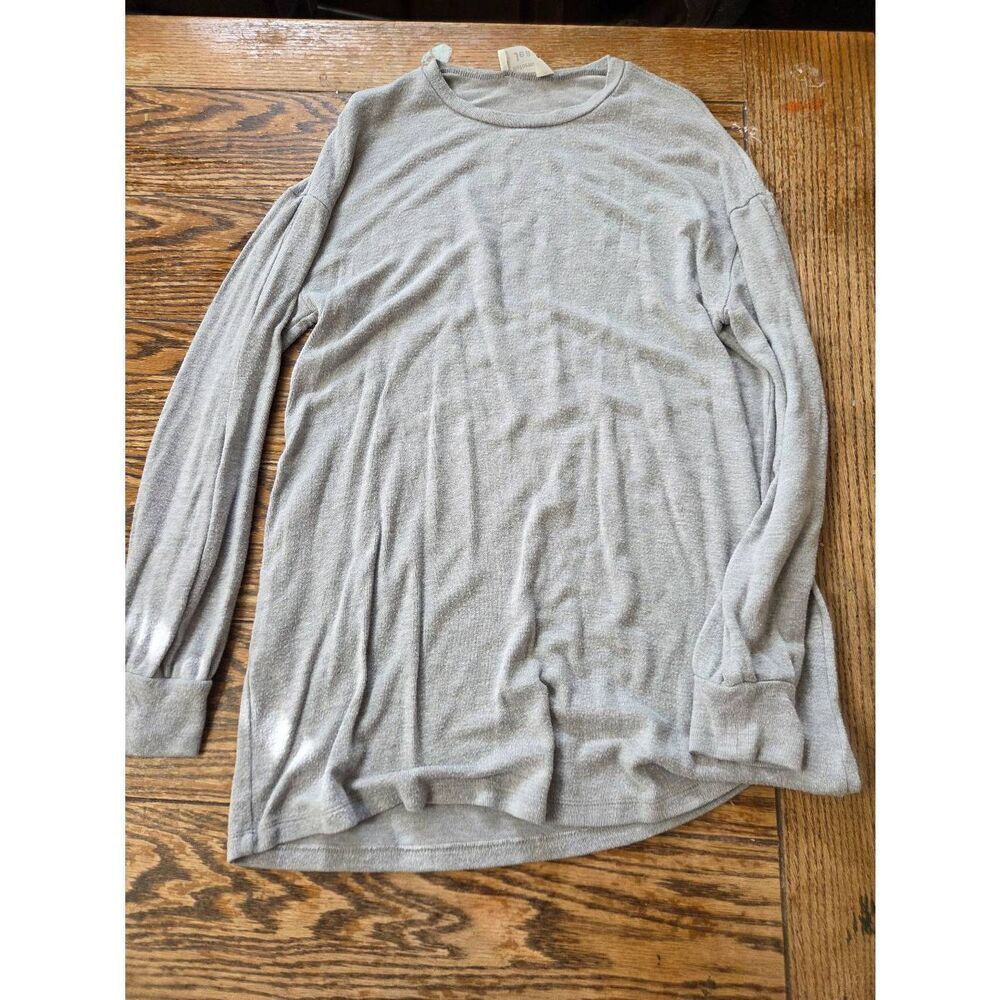 Reformation  Brayden Sweater Mini Dress Stretch Gray Knit sz XS